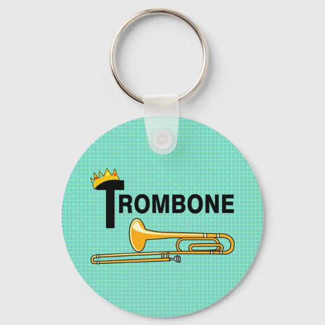 Royal Trombone Keychain (Front)