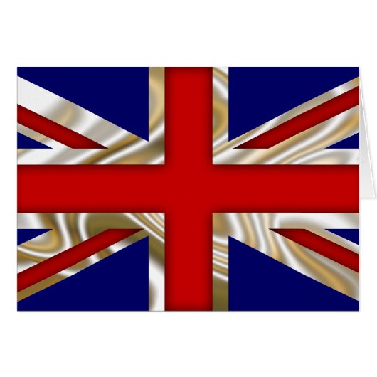 Royal Union Flag - Great Britain Cards (Front Horizontal)