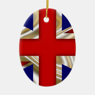Royal Union Flag - Great Britain Ceramic Ornament