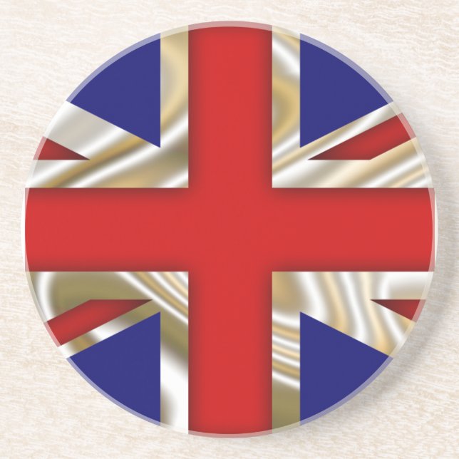 Royal Union Flag - Great Britain Coaster (Front)