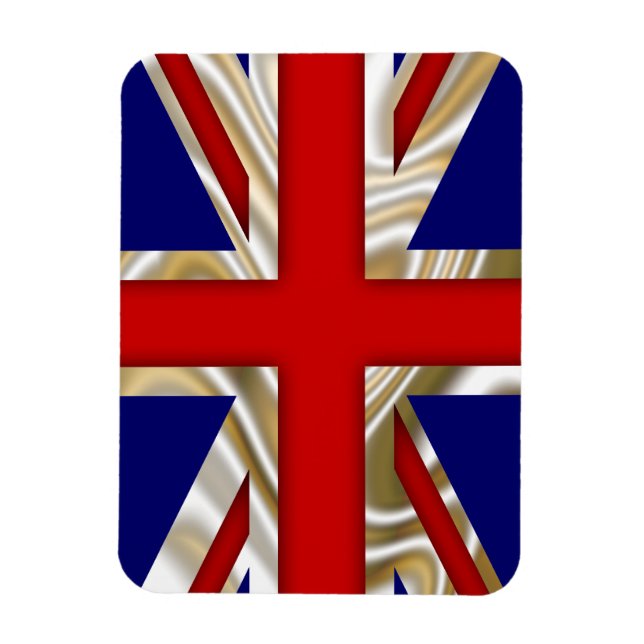Royal Union Flag - Great Britain Magnet (Vertical)