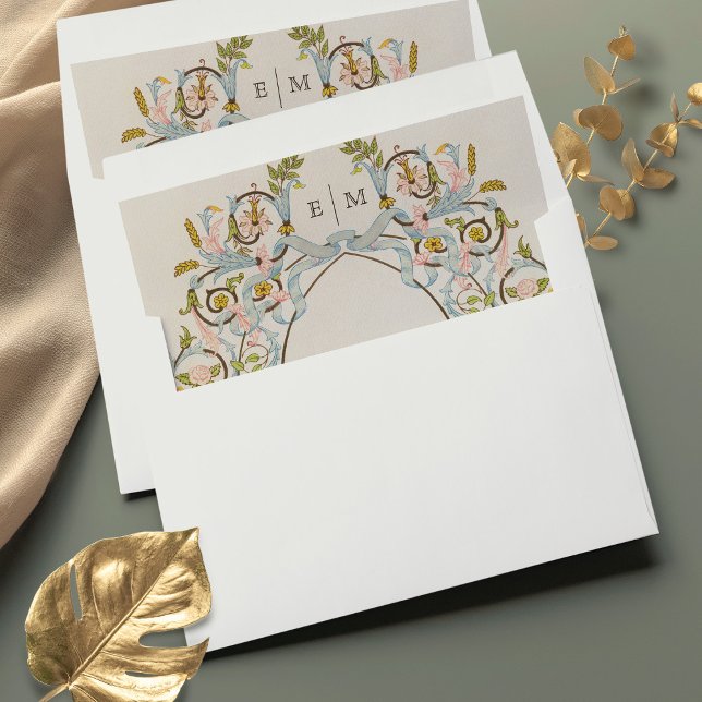 Royal Victorian Nuptial Envelope Liner (Creator Uploaded)