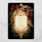 Royal Victorian Wedding Maroon Floral Ornaments