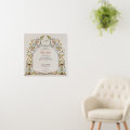 Royal Victorian Wedding Squared Welcome Sign | Zazzle