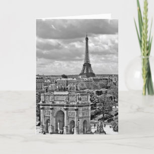 Royal View in Paris Card