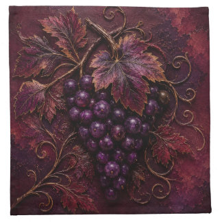 Royal Vineyard Elegance Cloth Napkin