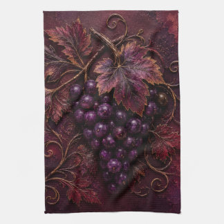 Royal Vineyard Elegance Kitchen Towel