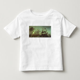 Royal Visit to the Fleet, 5th June 1672 Toddler T-shirt