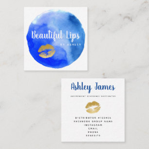 Royal Watercolor LipSense business card