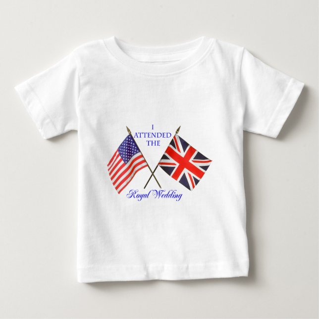 Royal Wedding Baby T-Shirt (Front)