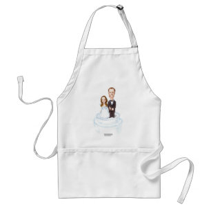 Royal Wedding Catherine &William Gifts Tees Etc. Adult Apron