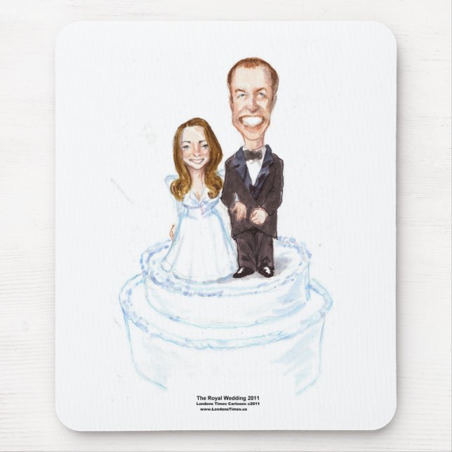 Royal Wedding Catherine &William Gifts Tees Etc. Mouse Pad (Front)