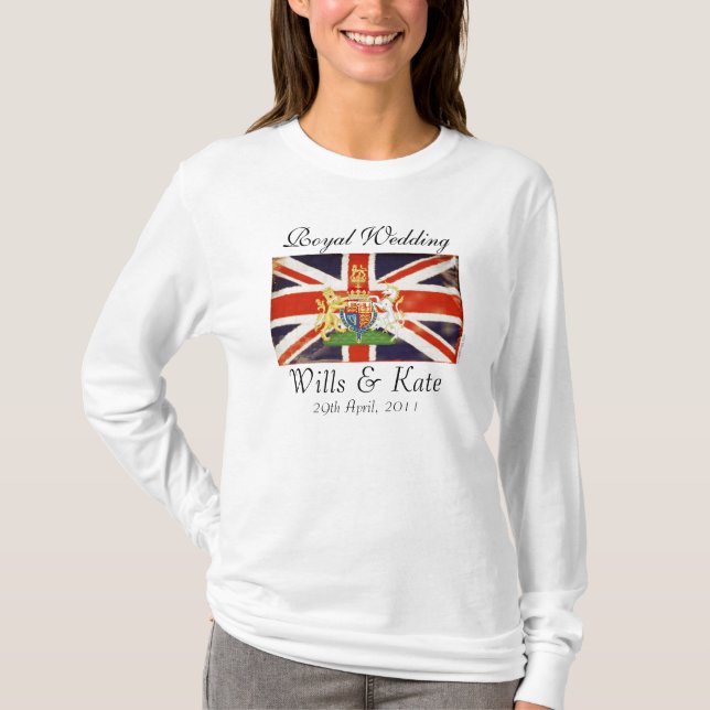 Royal Wedding Coat Of Arms T-Shirt (Front)