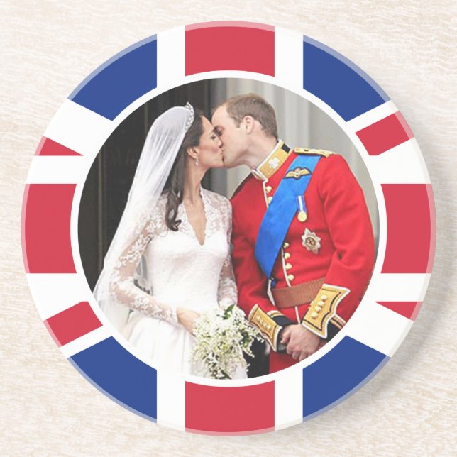 Royal Wedding Drink Coaster (Front)
