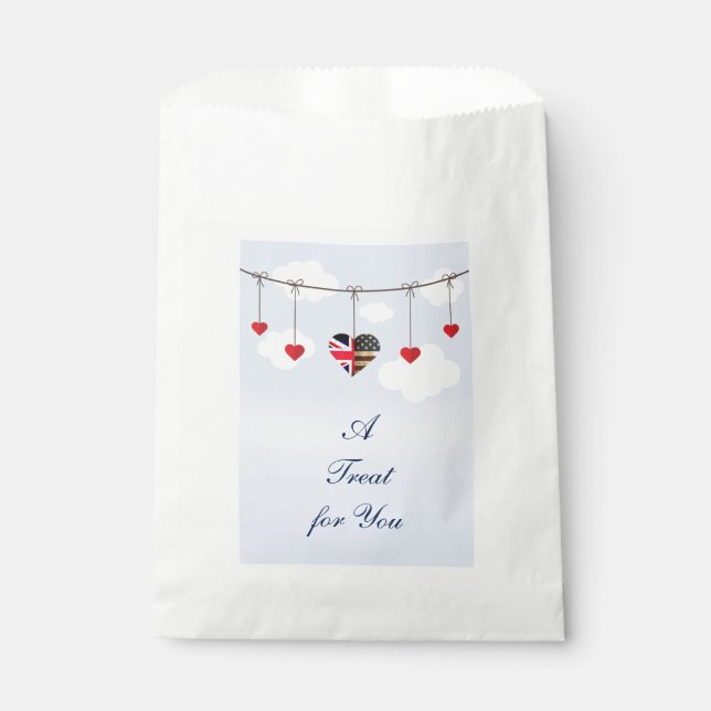 royal wedding favor bag (Front)