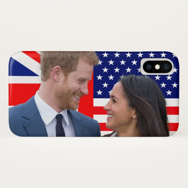 Royal Wedding Harry and Meghan Case-Mate iPhone Case (Back (Horizontal))