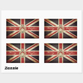 Royal Wedding Harry & Meghan Flagge – 80x133 Cm, Polyester, Mit Ösen, Mehrfarbig Union Jack