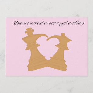 Royal wedding invitation