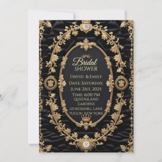 Royal wedding invitation