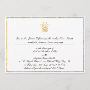 Royal Wedding Invitation Replica   UK London