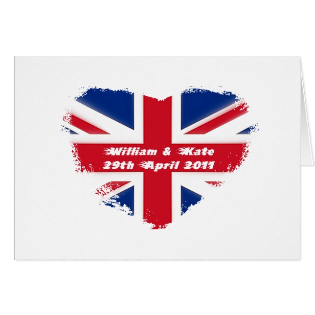 Royal Wedding - Kate & William Cards (Front Horizontal)