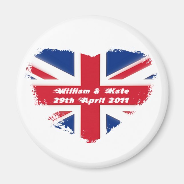 Royal Wedding - Kate & William Magnet (Front)