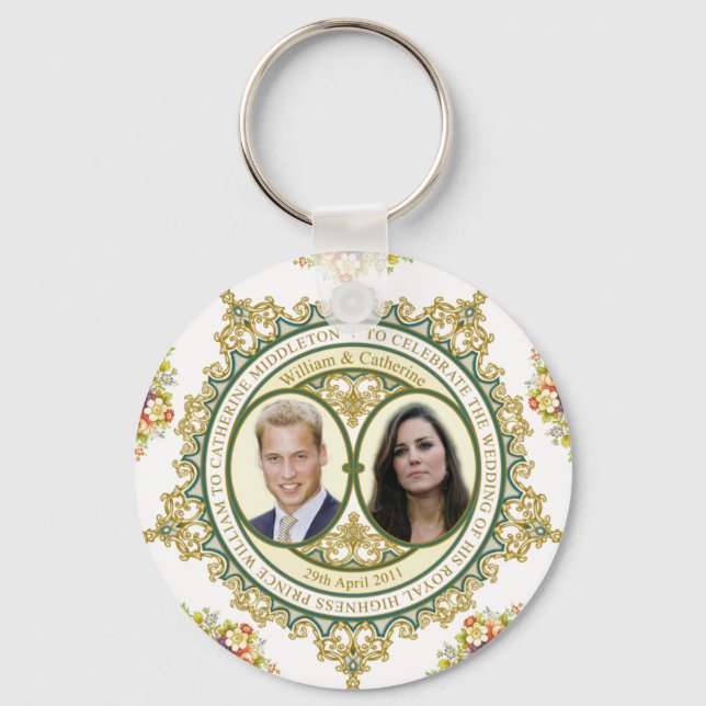 Royal Wedding Keychain (Front)