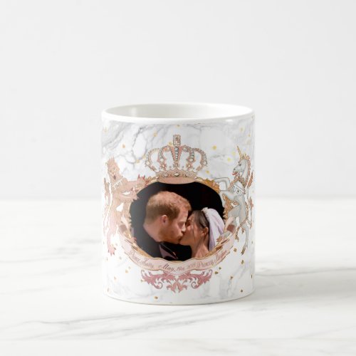 ROYAL WEDDING KISS HARRYMEGHAN COFFEE MUG