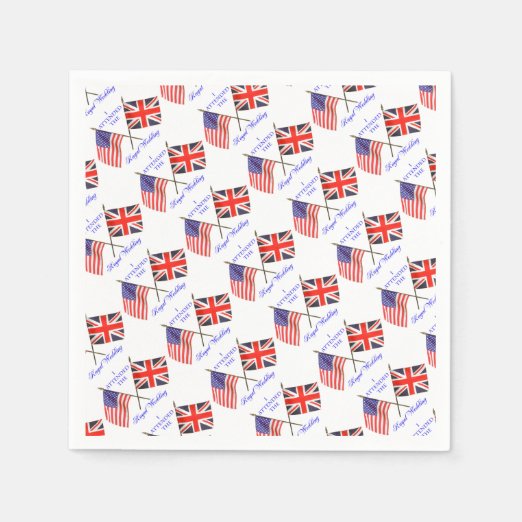 British Paper & Party Napkins Zazzle
