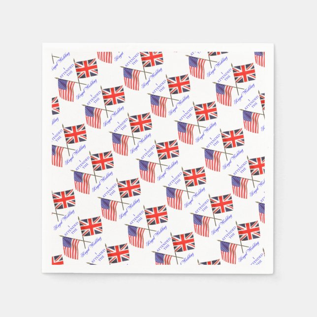 Royal Wedding Napkins (Front)