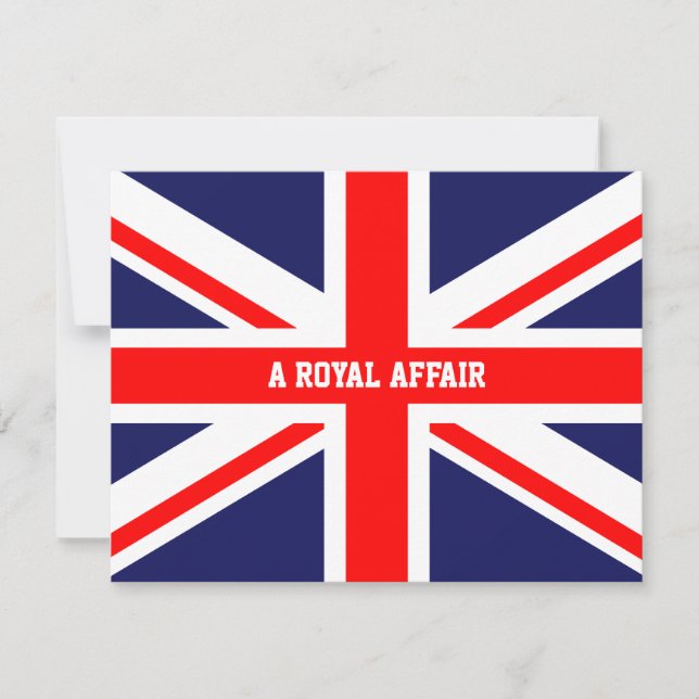 Royal wedding party Prince William Kate Middleton Invitation (Front)