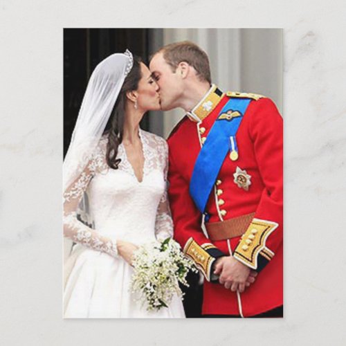 Royal Wedding Postcard