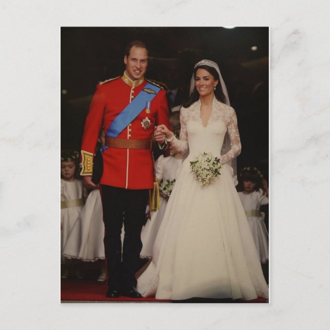 royal wedding postcard (Front)
