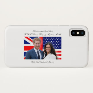 Royal Wedding Prince Harry and Meghan Markle iPhone X Case