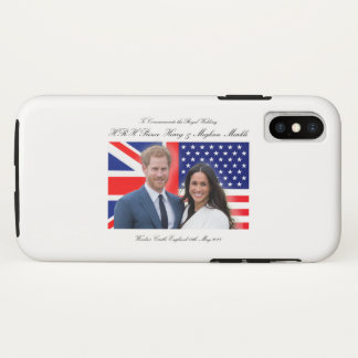 Royal Wedding Prince Harry and Meghan Markle iPhone X Case