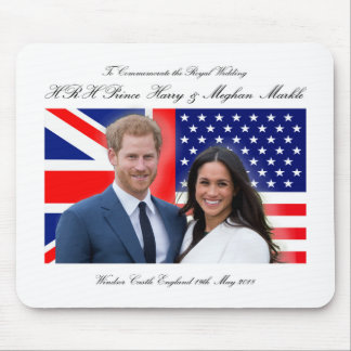 Royal Wedding Prince Harry and Meghan Markle Mouse Pad
