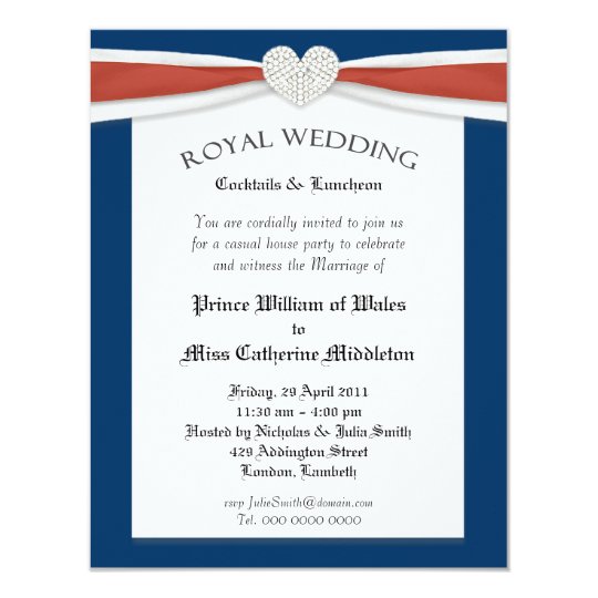 Royal Wedding Watch House Party Invitations Zazzle royal-wedding-watch-house-party-invitations-zazzle