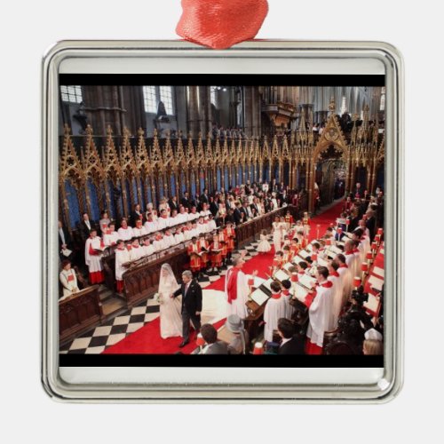 Royal Wedding Westminster Abbey Ornament