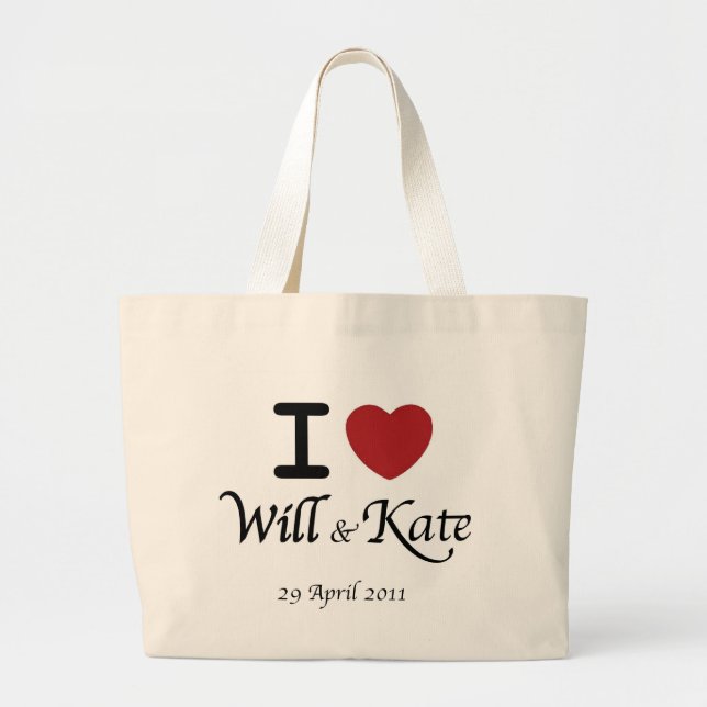 Royal Wedding William and Kate Shopping Bag (Front)