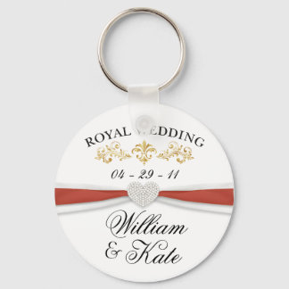 Royal Wedding - William & Kate Elegant Keepsakes Keychain