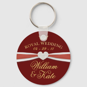 Royal Wedding - William & Kate Keepsake Gifts Keychain