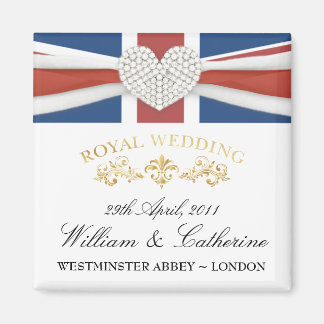 Royal Wedding - William & Kate Keepsake Magnet