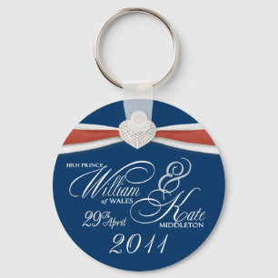 Royal Wedding - William & Kate Key Rings