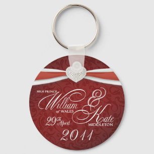 Royal Wedding - William & Kate Key Rings
