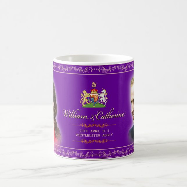 Royal Wedding - William & Kate Souvenir Mug (Center)