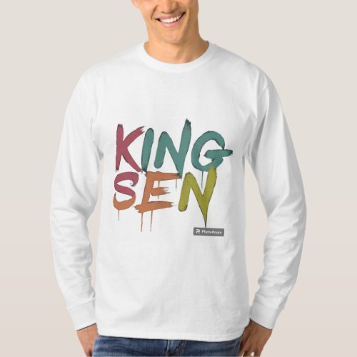 Royal Welcome King  Sen T_shirt Design