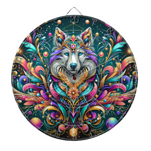 Royal Wolf Dart Board
