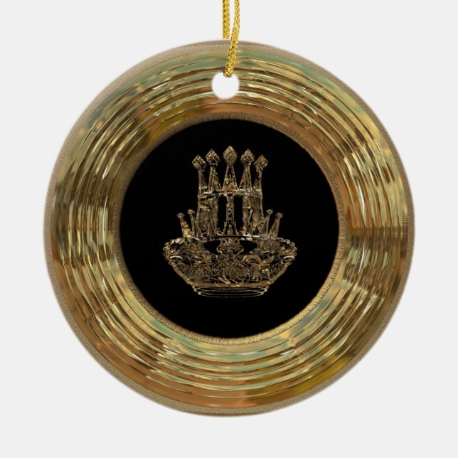 Royalee Seymour Victorian Ceramic Ornament (Front)