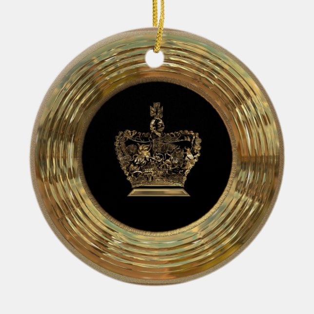 Royalee  Victorian Ceramic Ornament (Front)