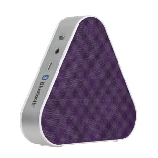Royally Purple in Plaid Bluetooth Speaker